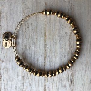 Gold Beaded Layering Bangle